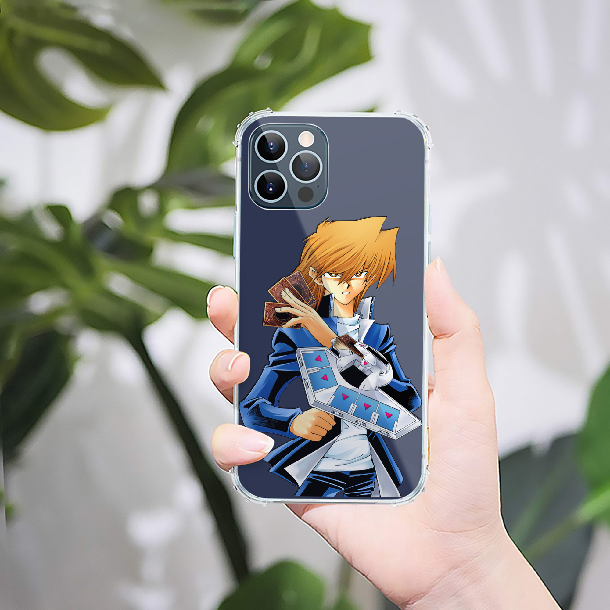 （画像用） 遊☆戯☆王 Yu-Gi-Oh! 【iPhone 12シリーズ対応】透明スマホケース（クリアソフトケース）